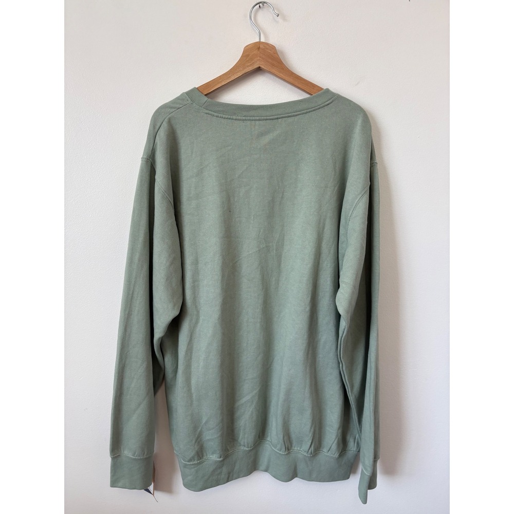 Womens Long Beach Washington Sweatshirt – Green – XL - Picture 4 of 4